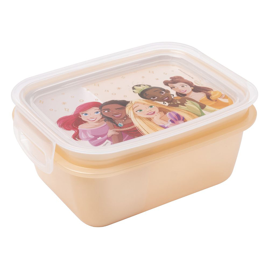 Pote Marmita Plasútil Com Trava Princesa 630 ml