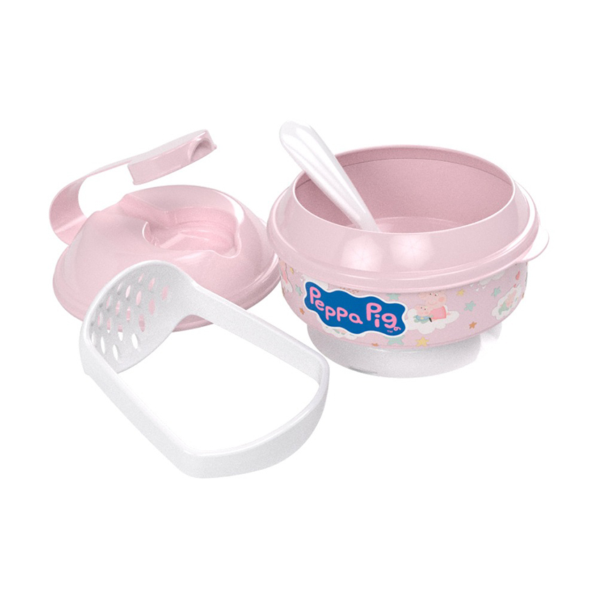 Pote De Papinha Plasútil  Com Amassador 300 ml