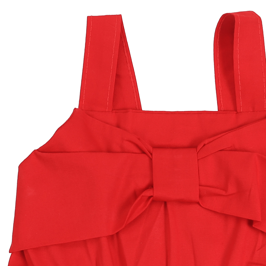 Vestido Infantil Milli Nina Detalhe Laço Na Frente