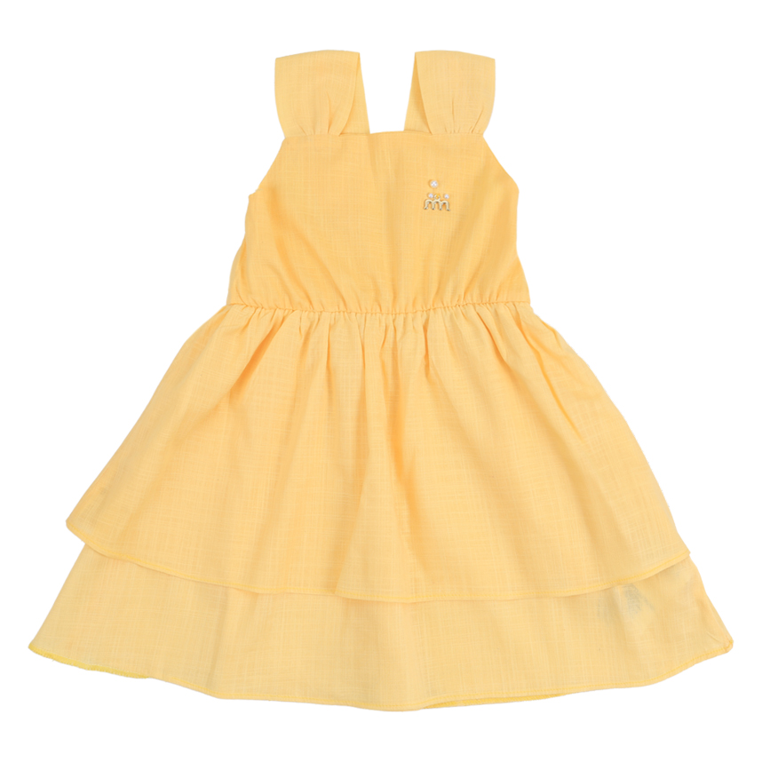 Vestido Infantil Milli Nina Alça Babado Duplo