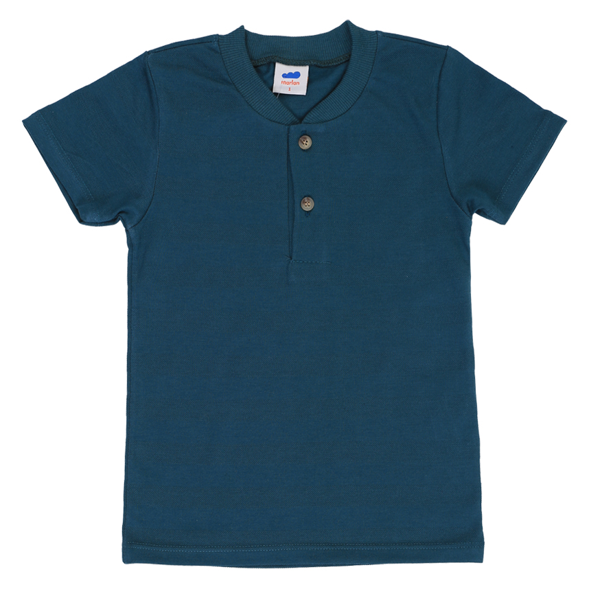 Conjunto Infantil Marlan Camiseta Malha Trabalhada E Bermuda