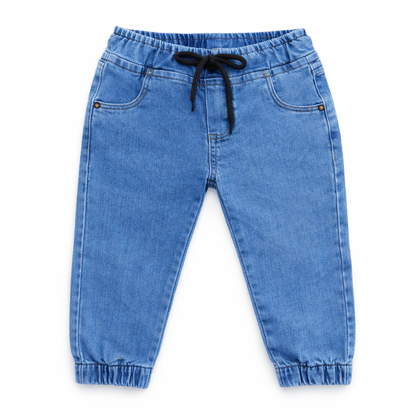 Calça Jeans Bebê Articolare Cós E Barra com Elástico