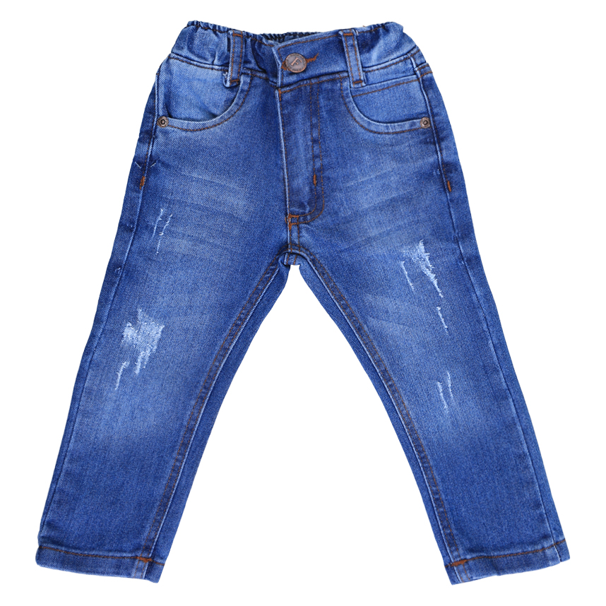 Calça Jeans Infantil Faos Used Detalhe Puídos