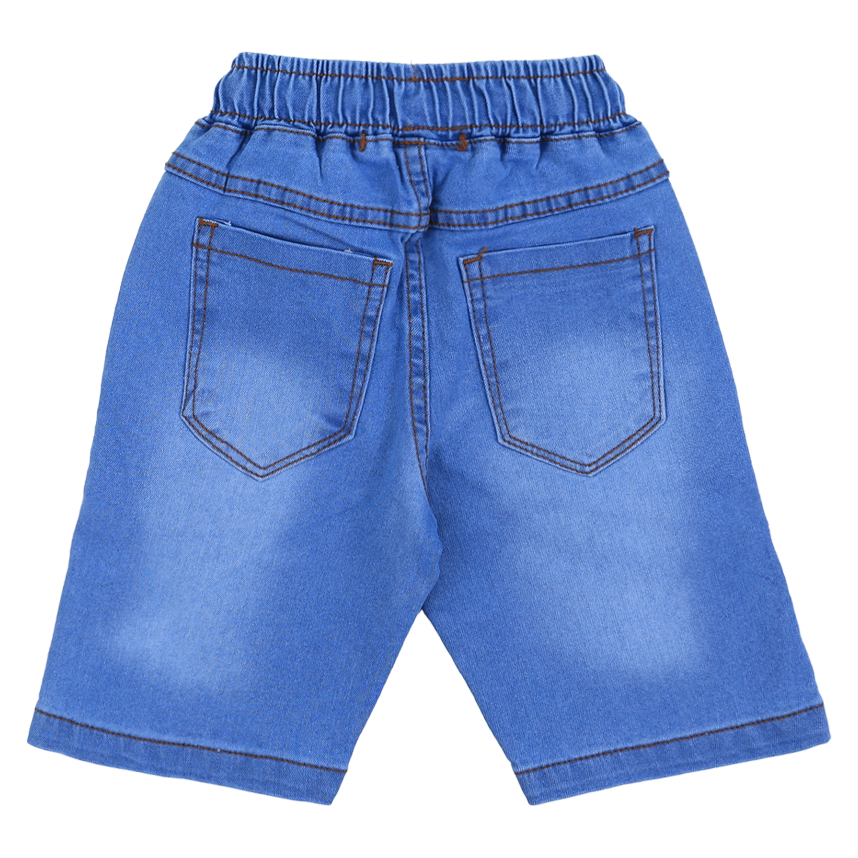 Bermuda Infantil Faos Jeans Claro Bolso Faca Bermuda Infantil Faos Jeans Claro Bolso Faca