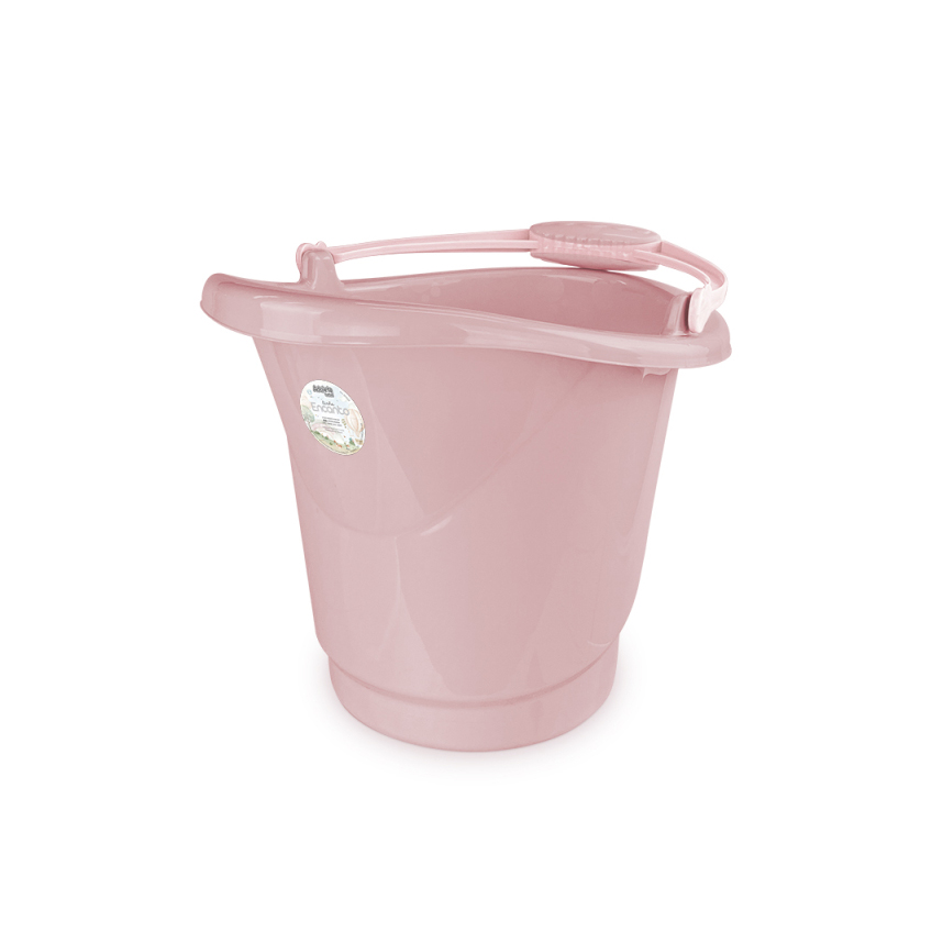 Balde Bebê Cajovil Encanto 13 Litros Rosa