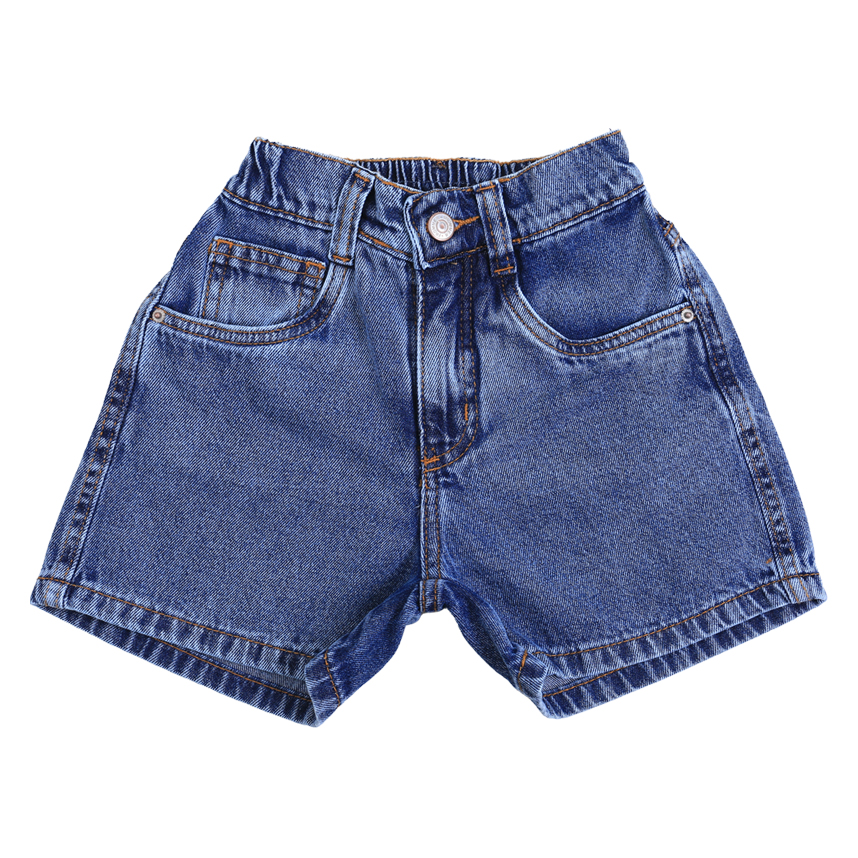Short Jeans Juvenil Frommer Com Elástico No Cós