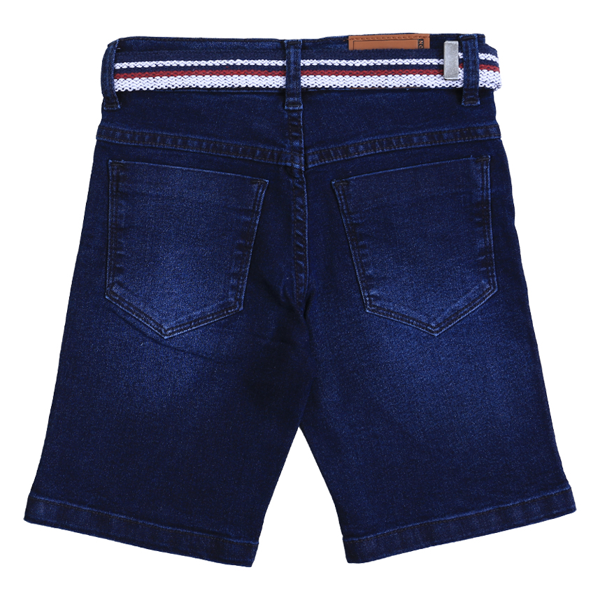 Bermuda jeans Infantil Perbol Used Leve Com Cinto