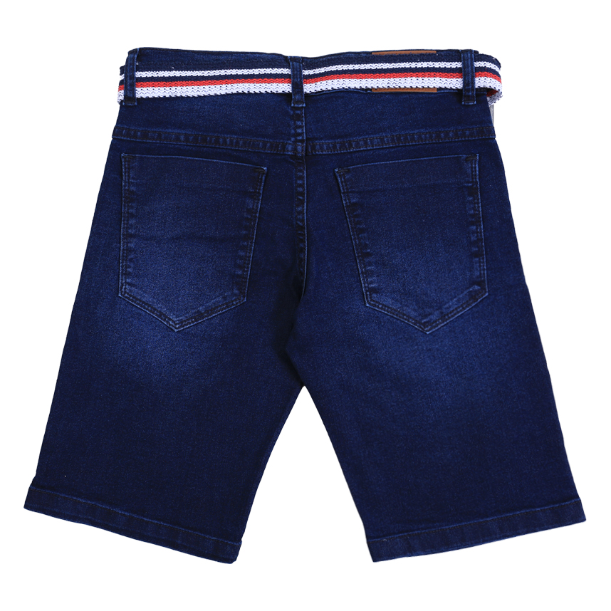 Bermuda jeans Juvenil Perbol Used Leve Com Cinto