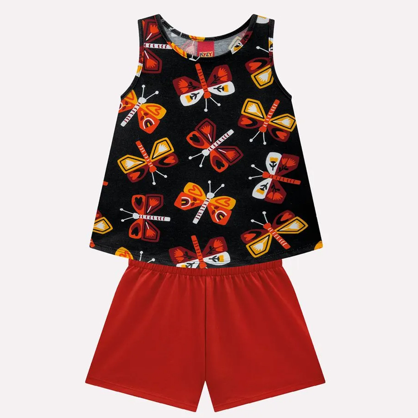 Conjunto Juvenil Kyly Blusa Regata E Short Cotton Conjunto Juvenil Kyly Blusa Regata E Short Cotton