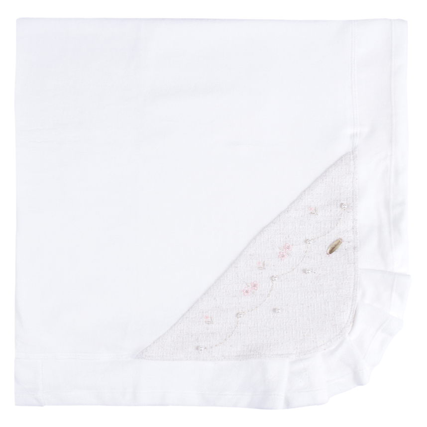 Saída Maternidade Sonho Mágico Bordado Flor 2 Peças