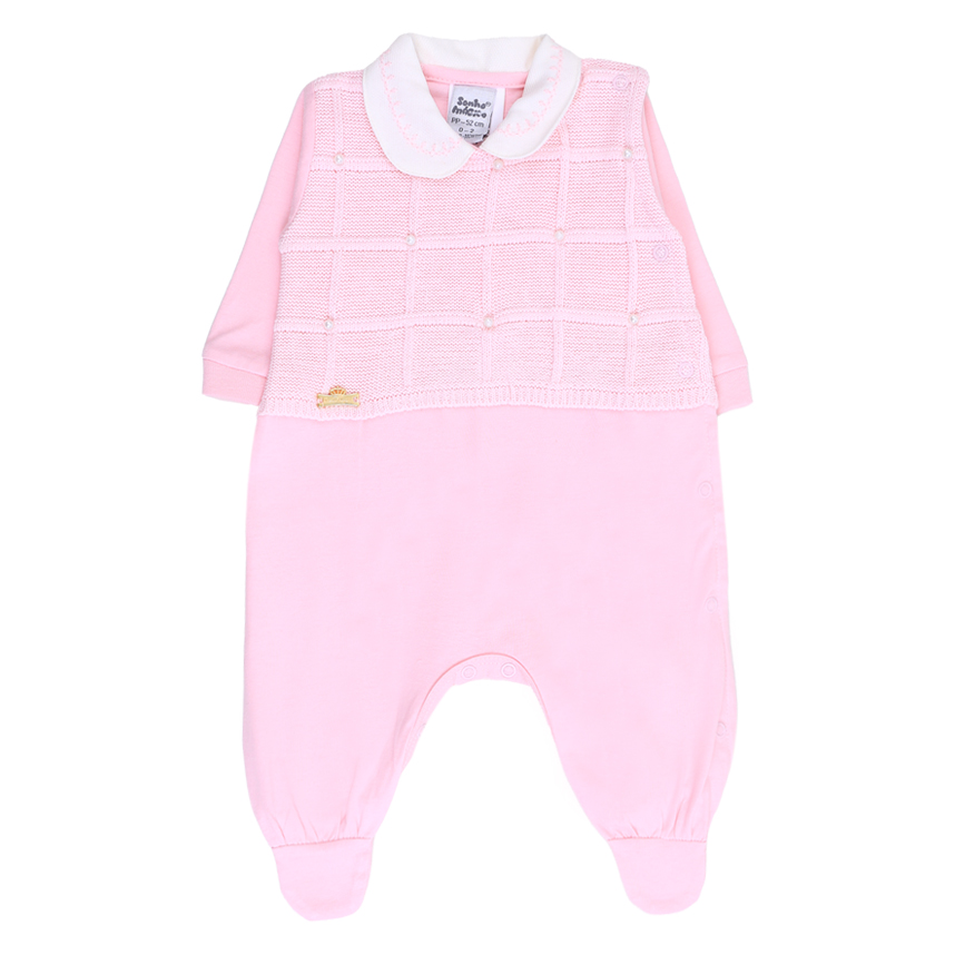 Saída Maternidade Sonho Mágico Pala Trabalhada 2 Peças