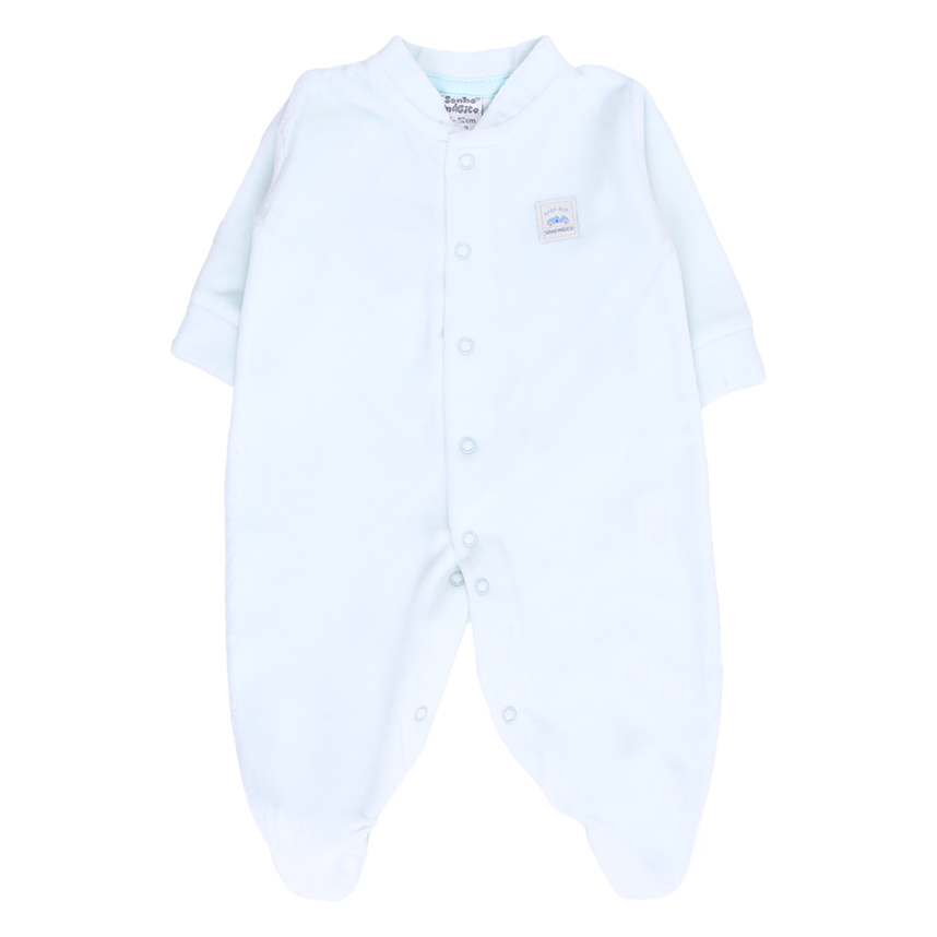 Macacão Longo Plush Bebê Sonho Mágico Estampa Sortida