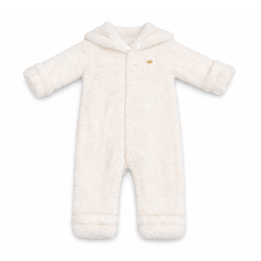Macacão Longo Bebê Sonho Mágico Detalhe Pelo