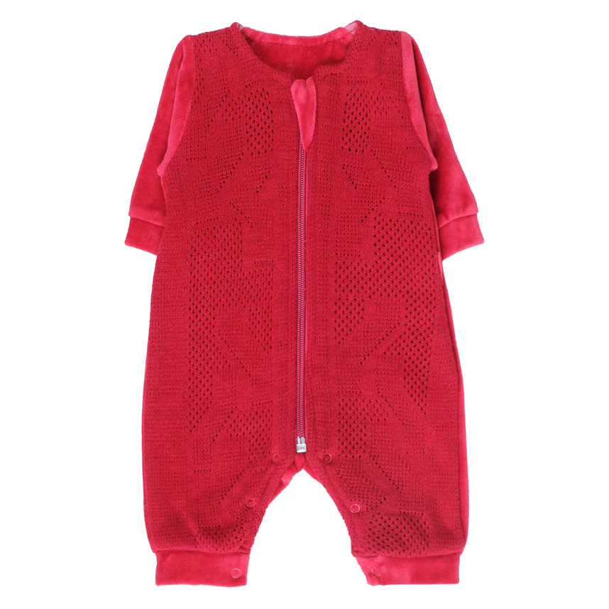 Macacão Longo Bebê Sonho Mágico Plush Com Zíper