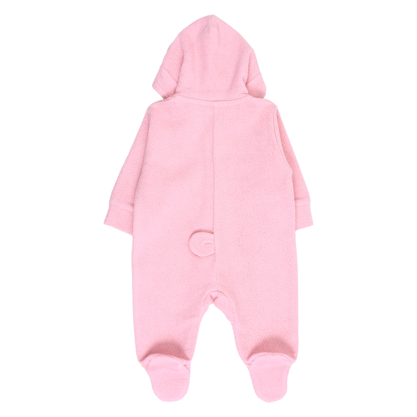 Macacão Longo Bebê Sonho Mágico Com Capuz Urso Macacão Longo Bebê Sonho Mágico Com Capuz Urso