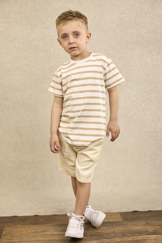Camiseta Infantil Opera Kids Manga Curta Bruno