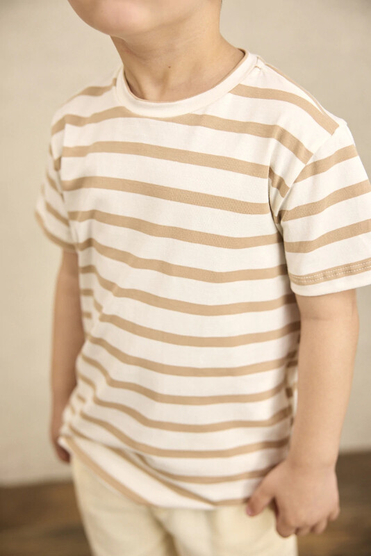 Camiseta Infantil Opera Kids Manga Curta Bruno