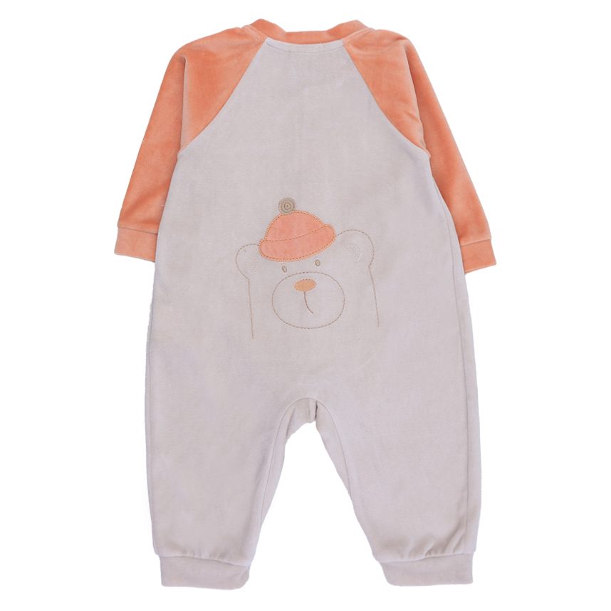 Macacão Longo Bebê Sonho Mágico Liso Com Botão Macacão Longo Bebê Sonho Mágico Liso Com Botão