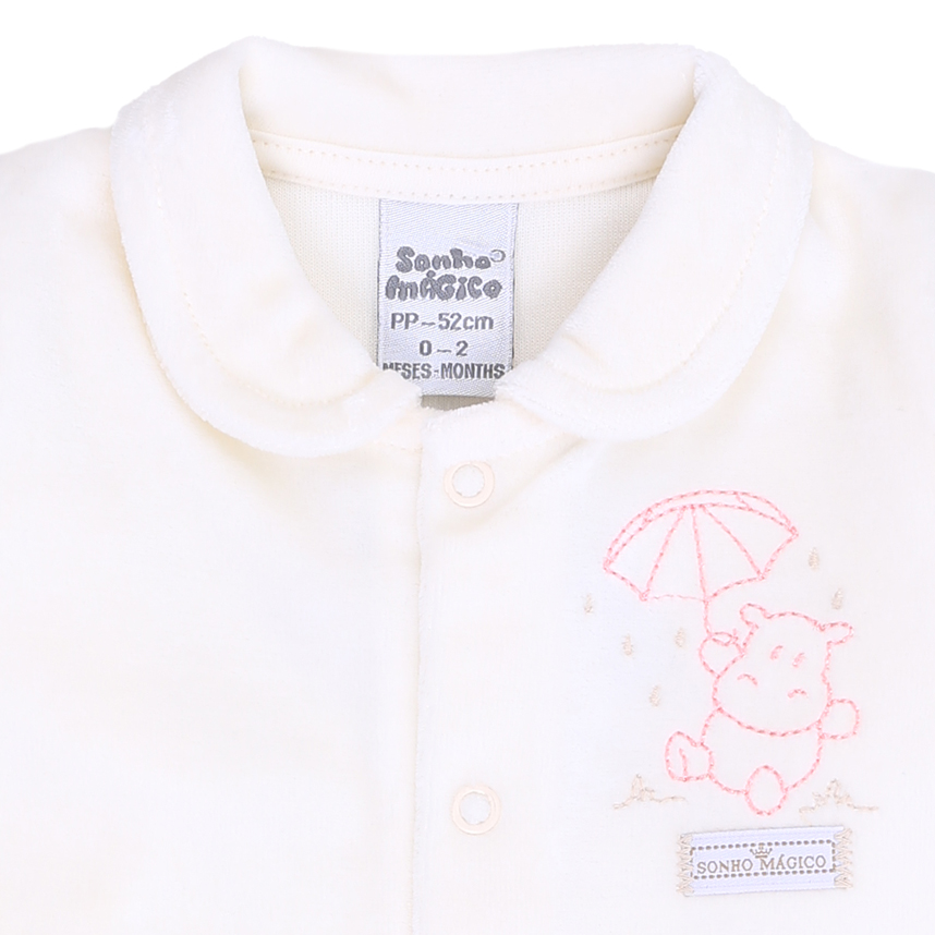 Macacão Longo Bebê Sonho Mágico Pala Sortida Macacão Longo Bebê Sonho Mágico Pala Sortida