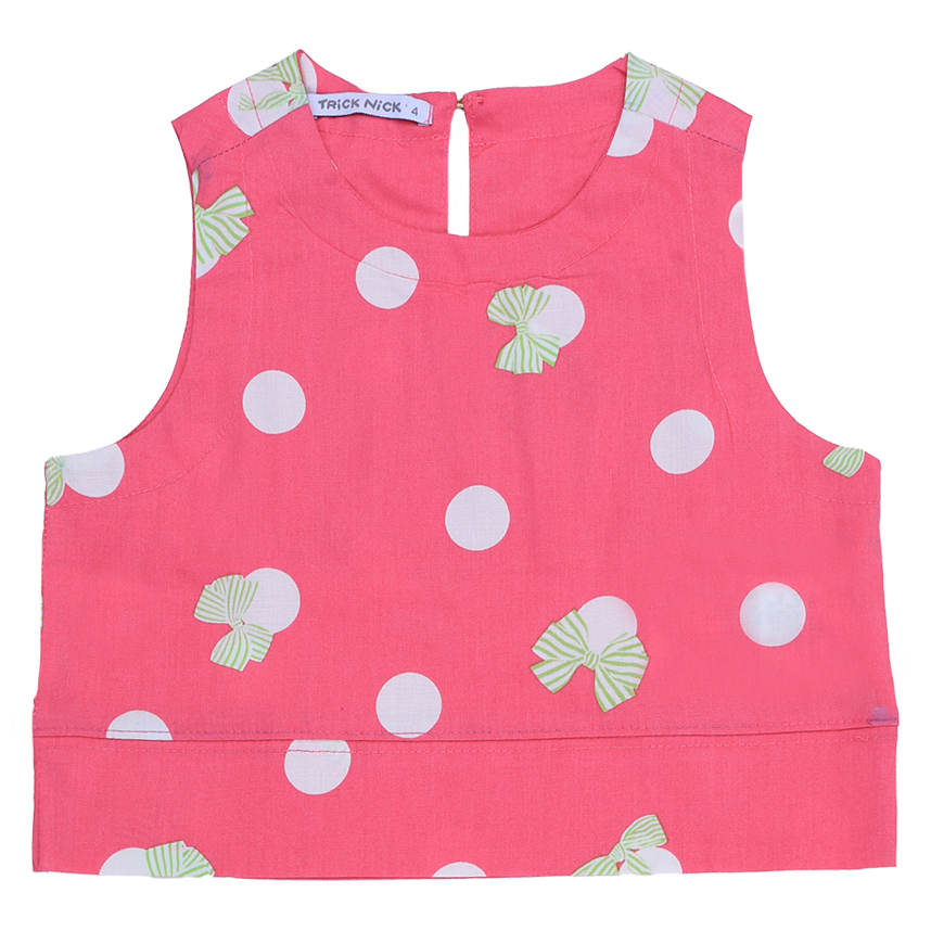 Conjunto Infantil Trick Nick Blusa Cavada E Short Saia Conjunto Infantil Trick Nick Blusa Cavada E Short Saia