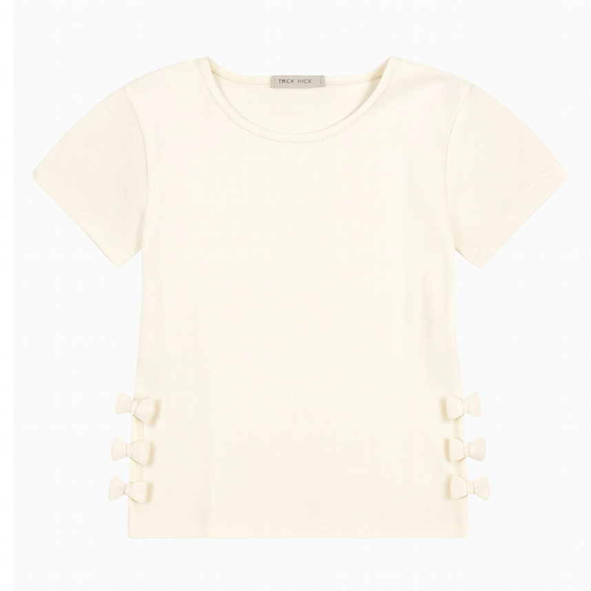 Blusa Infantil Trick Nick Manga Curta Laços Lateral