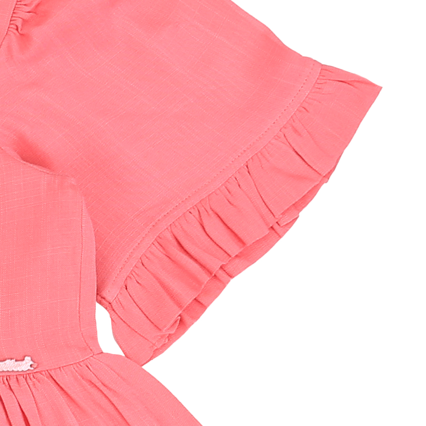 Vestido Infantil Cattai Liso Com Latex No Peito Vestido Infantil Cattai Liso Com Latex No Peito