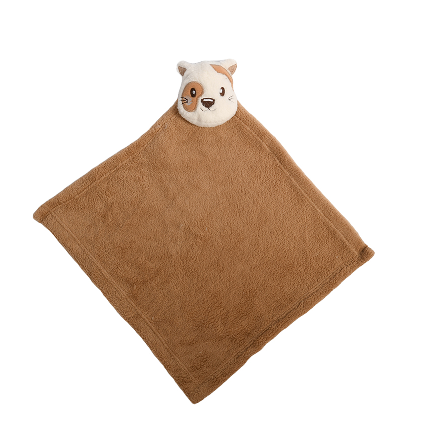 Naninha Bebê Everly Fleece Aplique Hipopótamo Gato