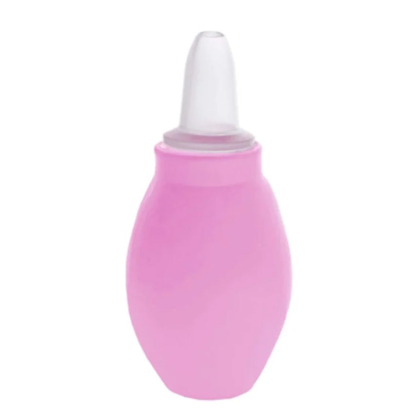 Aspirador Nasal Bebê Vila Toy De Sucção Rosa