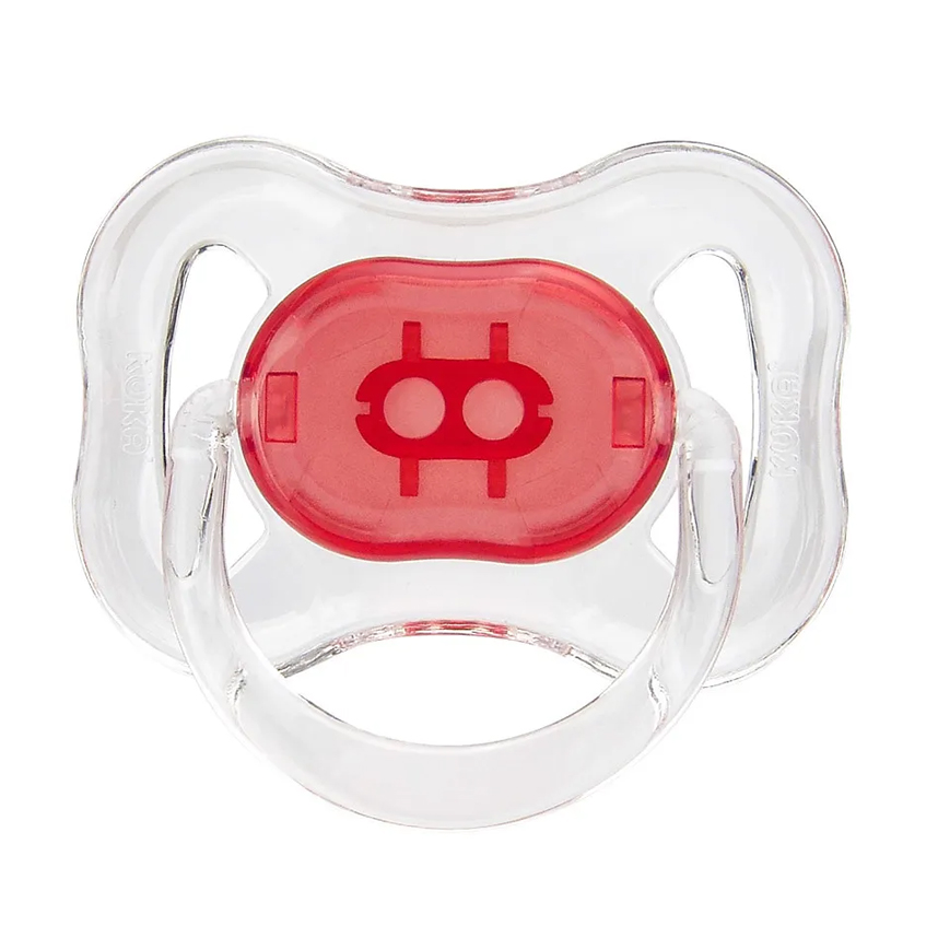 Chupeta Kuka Cristal Universal Vermelho Tamanho 1