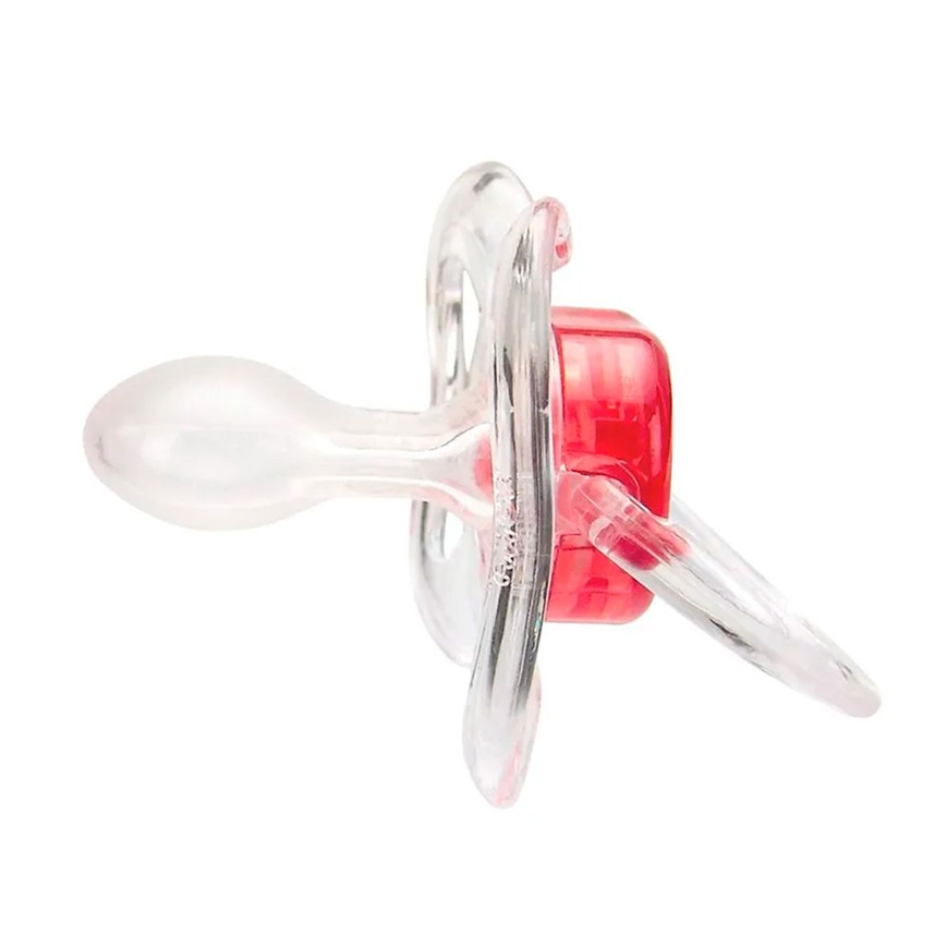 Chupeta Kuka Cristal Universal Vermelho Tamanho 1