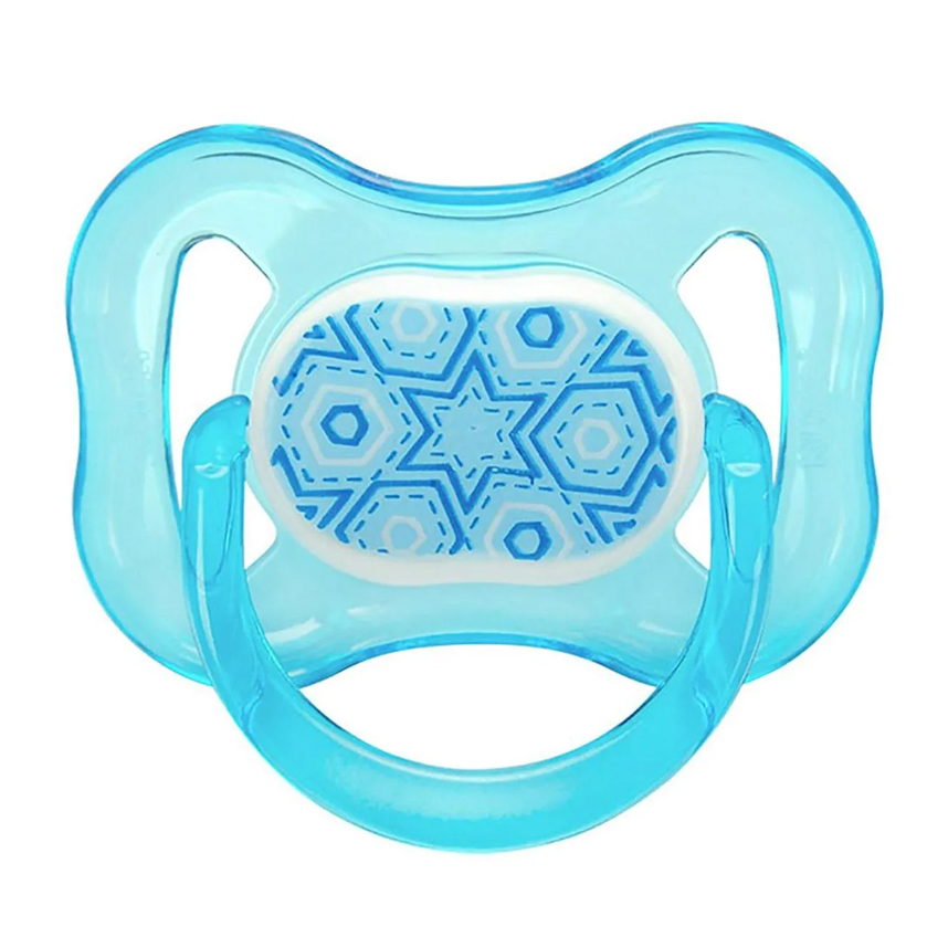 Chupeta Kuka Color Universal Azul Decorada Tamanho 1