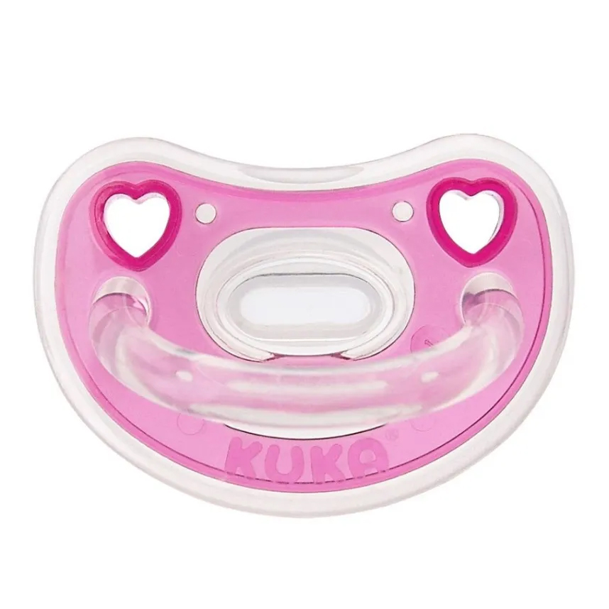 Chupeta Kuka Elegance Plus Orto Rosa Tamanho 2
