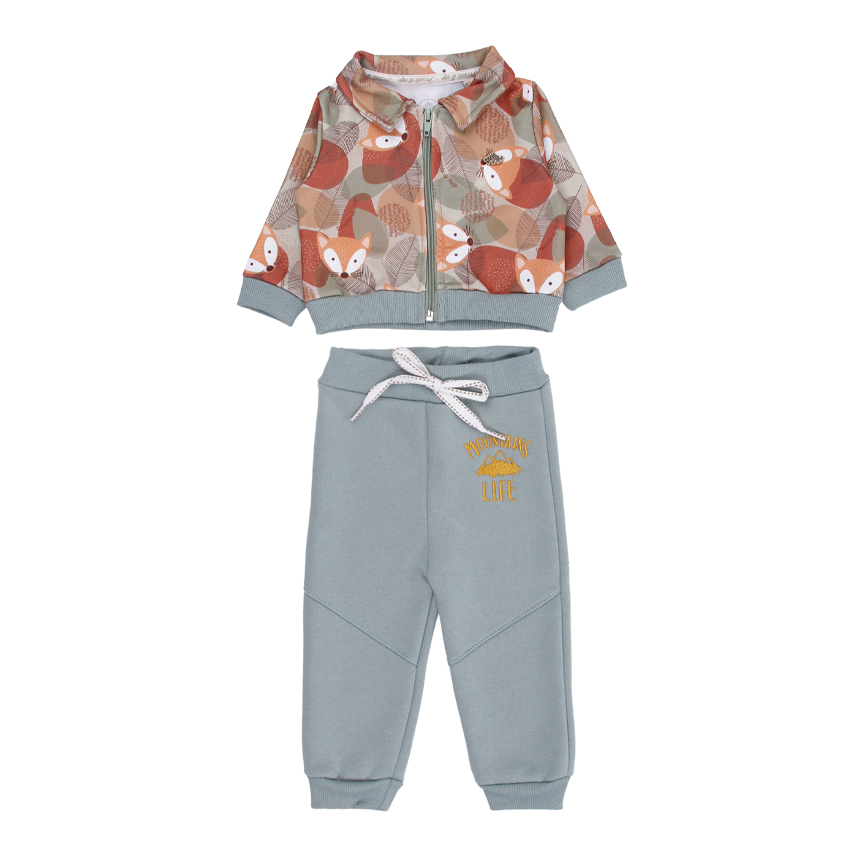 Conjunto Bebê Presente De Anjo Jaqueta Ursos E Calça