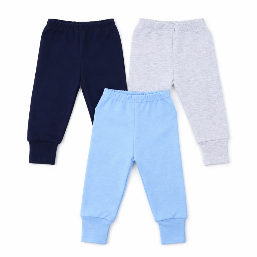 Kit Mijão Bebê Presente de Anjo Menino Liso 3 Peças