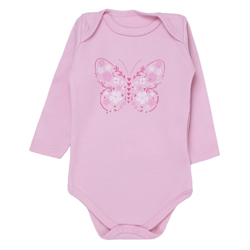 Conjunto Bebê Kiko Baby Body Estampa Borboleta E Calça