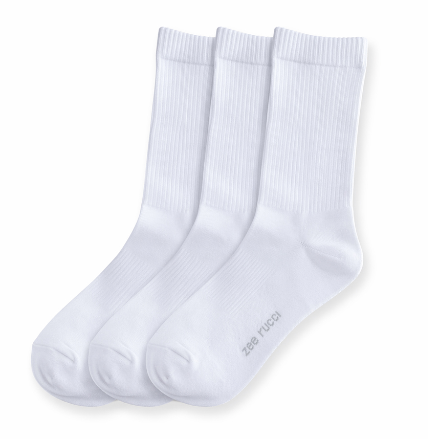 Meia Masculina Cano Longo Zee Rucci Com 3 Peças