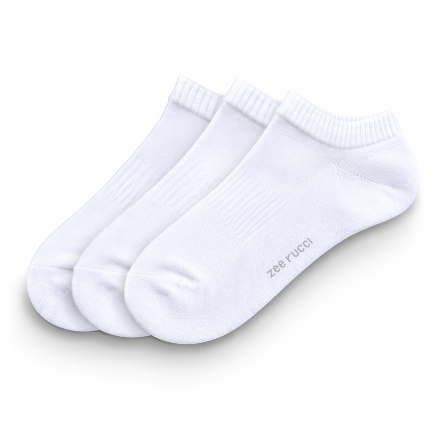 Meia Masculina Invisível Zee Rucci Com 3 Peças