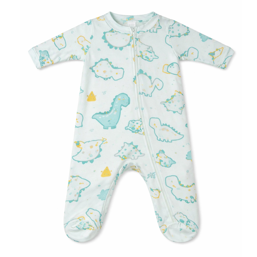 MacacãoLongo Bebê Kiko Baby Estampa Dinossauro