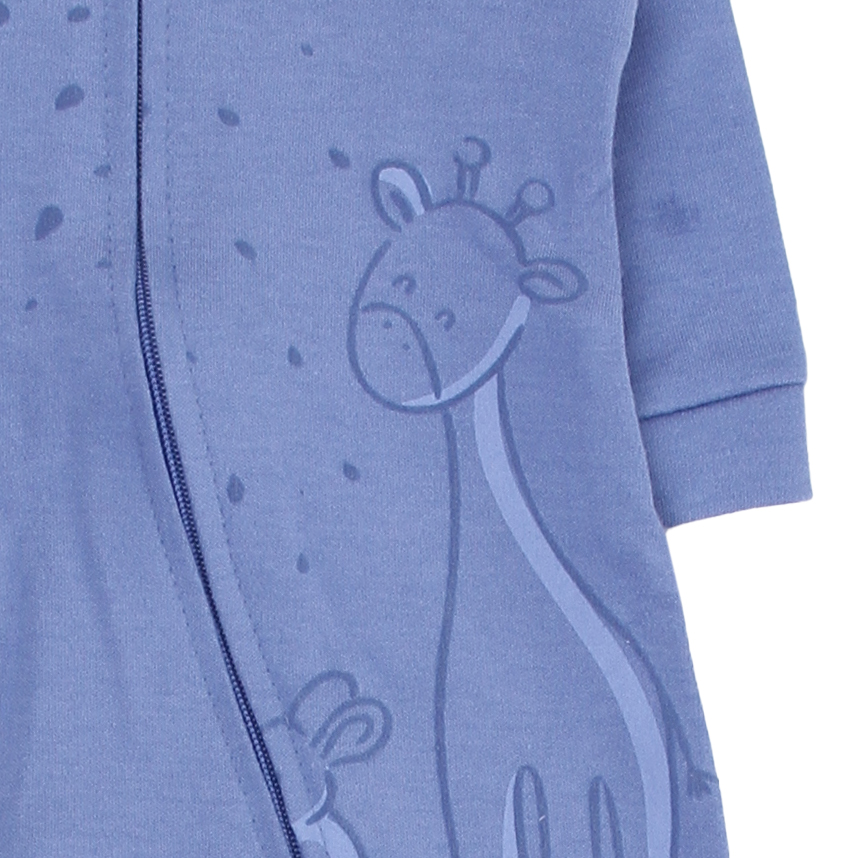 Macacão Longo Bebê Kiko Baby Estampa Bichos Macacão Longo Bebê Kiko Baby Estampa Bichos