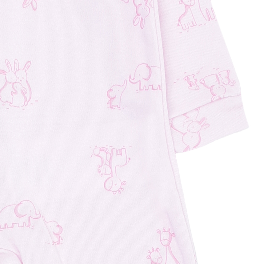 Macacão Longo Bebê Kiko Baby Estampa Bichinhos Macacão Longo Bebê Kiko Baby Estampa Bichinhos