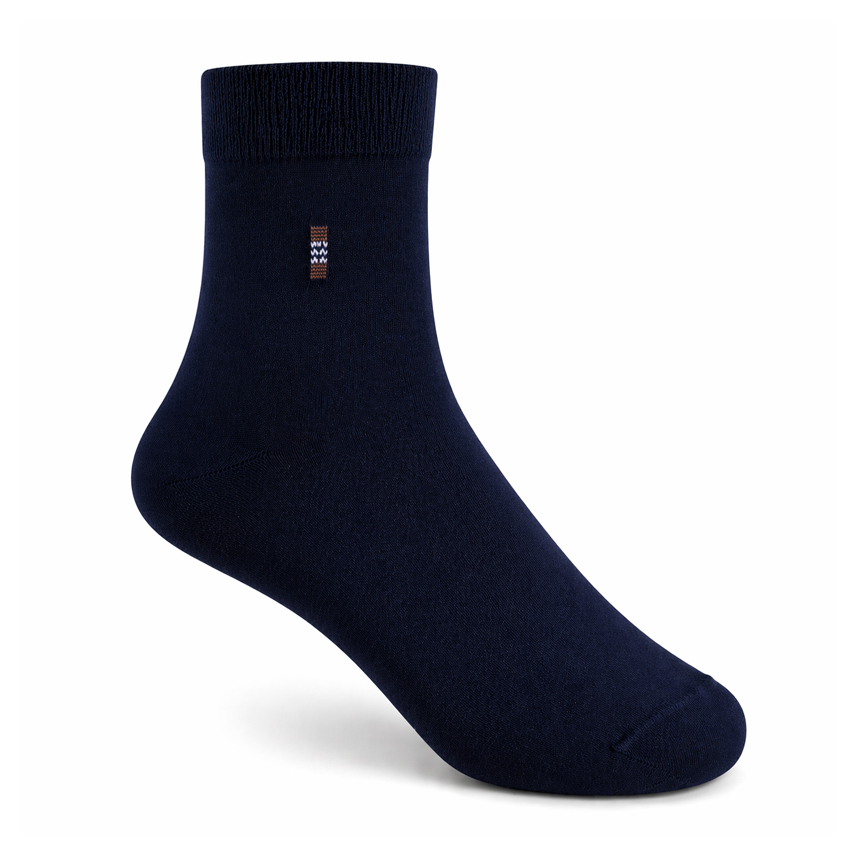 Meia Casual Zee Rucci Masculina Cano Alto Com 3 Peças