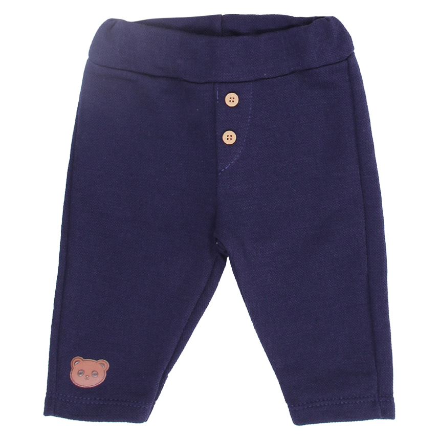 Conjunto Bebê Iaze Body Manga Longa Estampa Panda e Calça