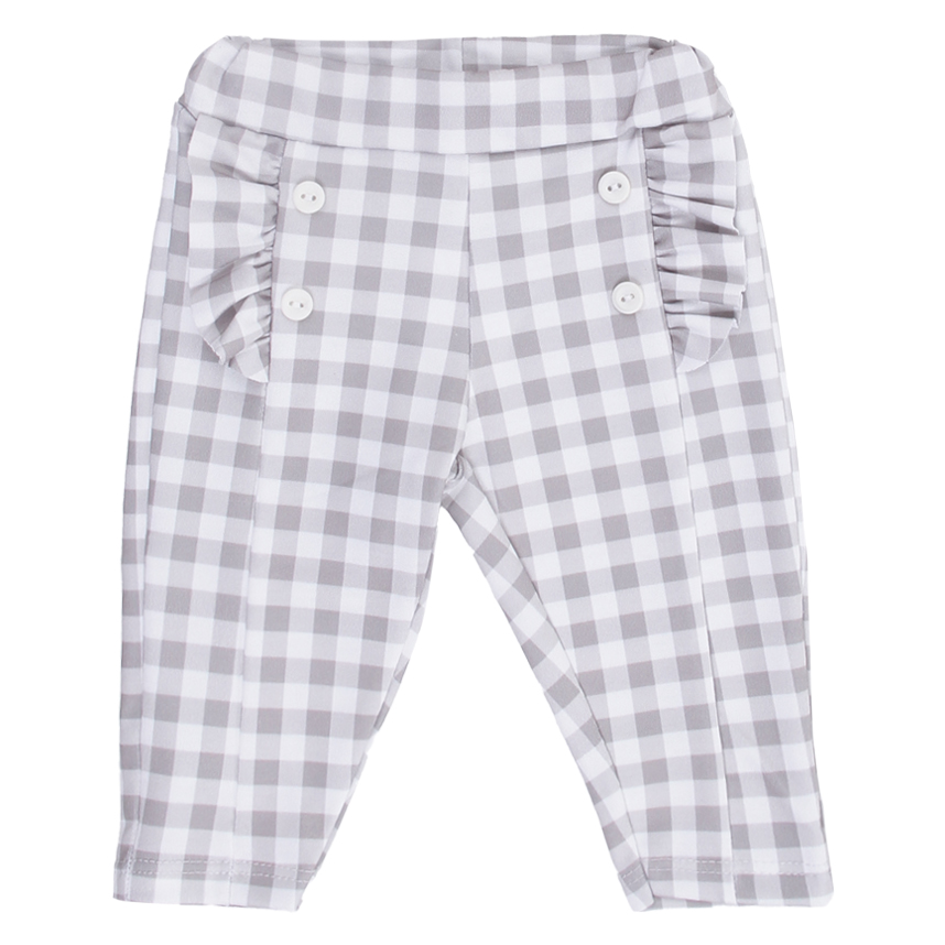 Conjunto Bebê Iaze Body Manga Longa Aplique Coelho e Calça