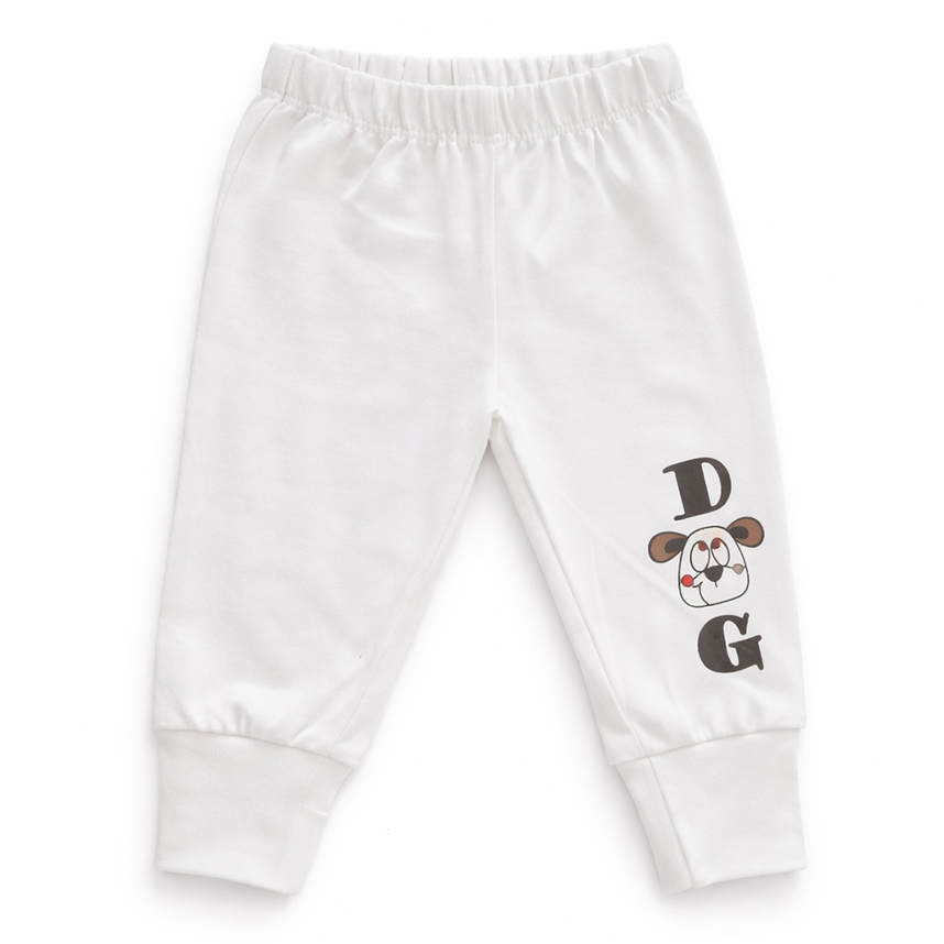 Kit Mijão Bebê Petutinha Estampa Cachorro 3 Peças