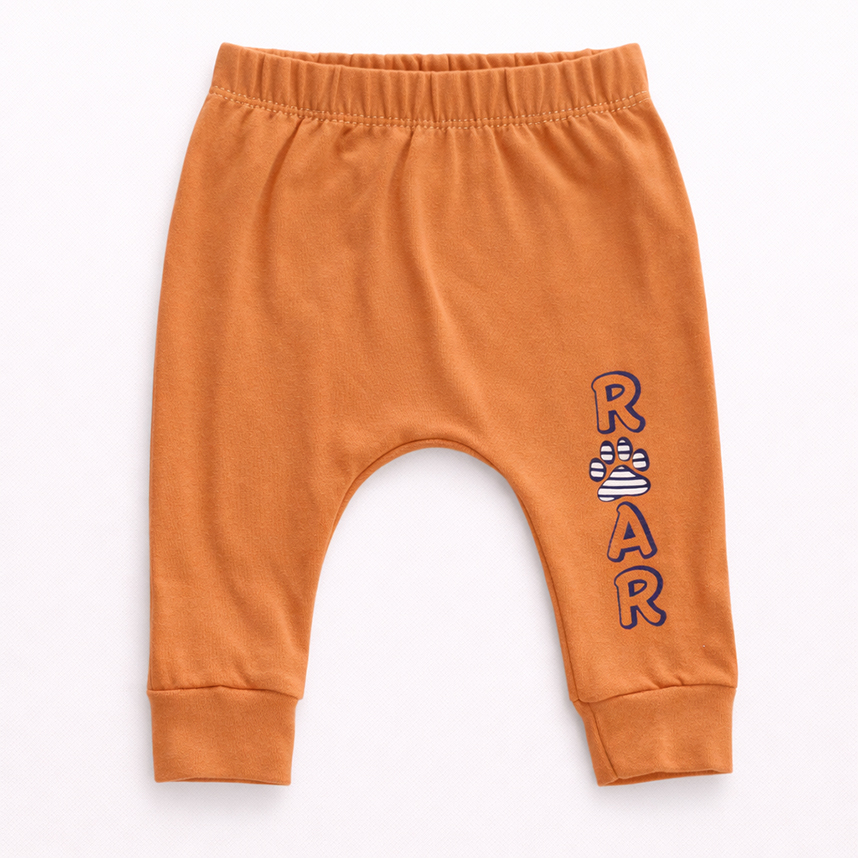 Kit Mijão Bebê Petutinha Estampa Tigre 3 Peças