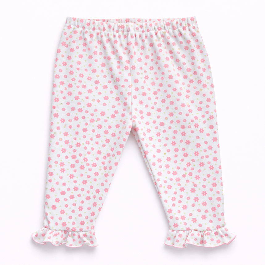 Kit Mijão Bebê Petutinha  Estampa Poá Laço 3 Peças