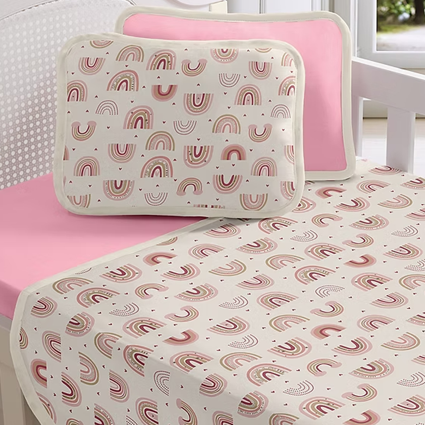 Fronha Para Bebê Sul Brasil Estampa Arco Íris