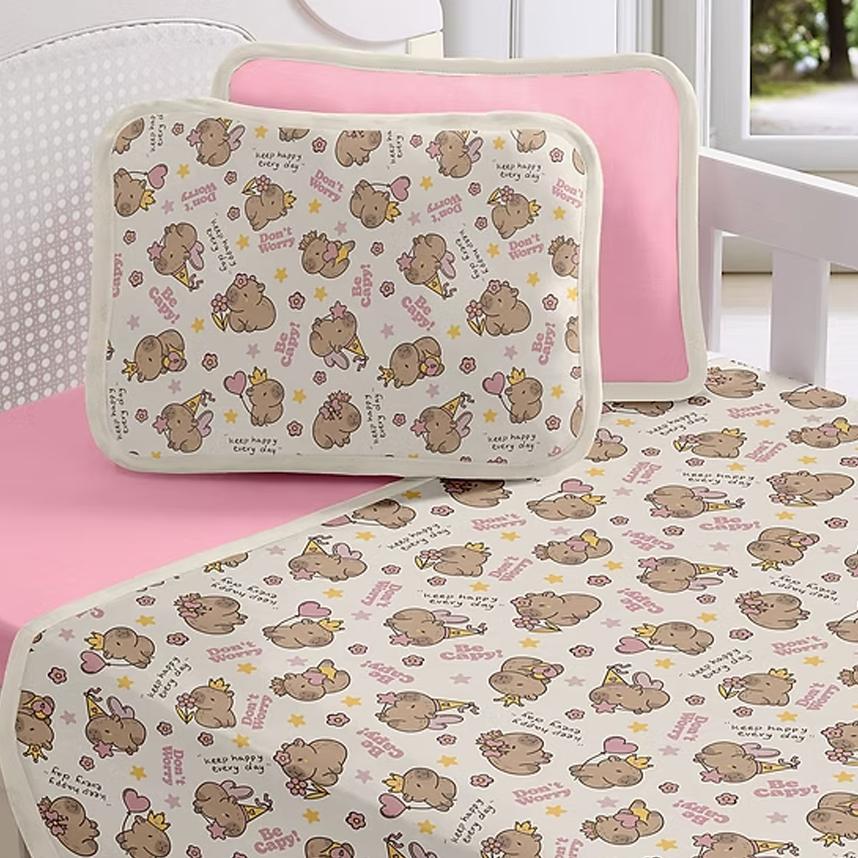 Fronha Para Bebê Sul Brasil Estampa Capivara