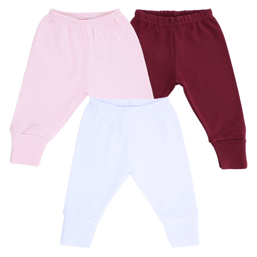 Kit Mijão Bebê Best Club Menina Suedine Fio 40 3 Peças