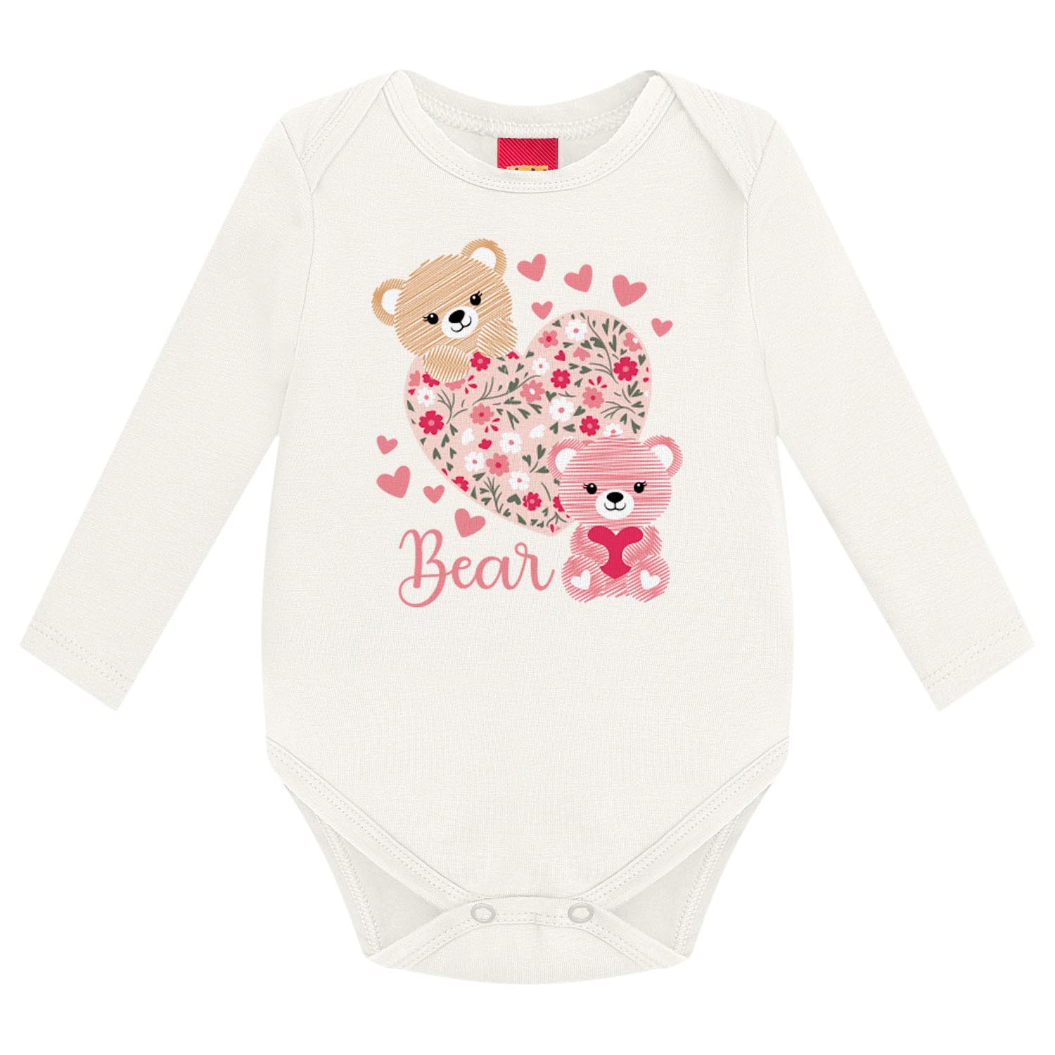 Conjunto Bebê Kyly Body Manga Longa E Legging